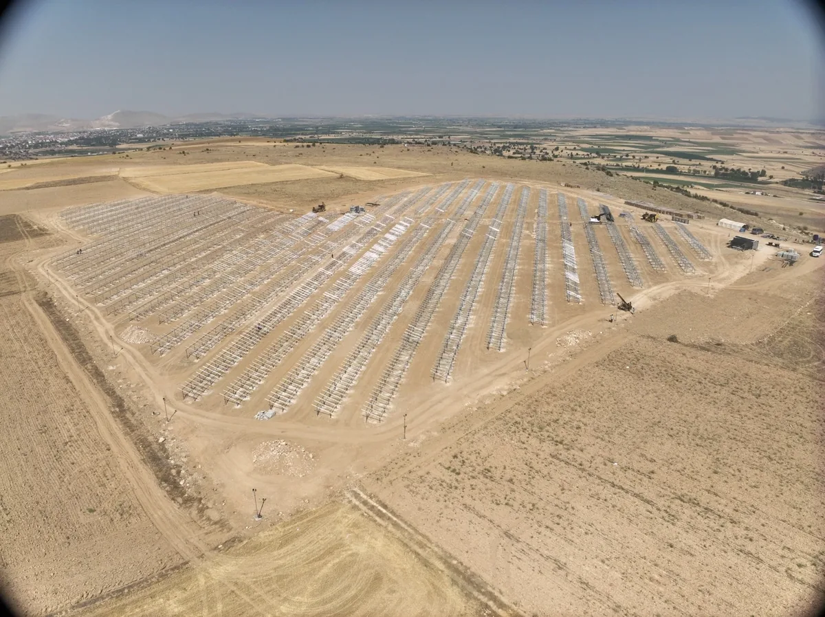 Montagesystem für Solaranlage Koveka Tekstil — Konya, 4.207 kWp